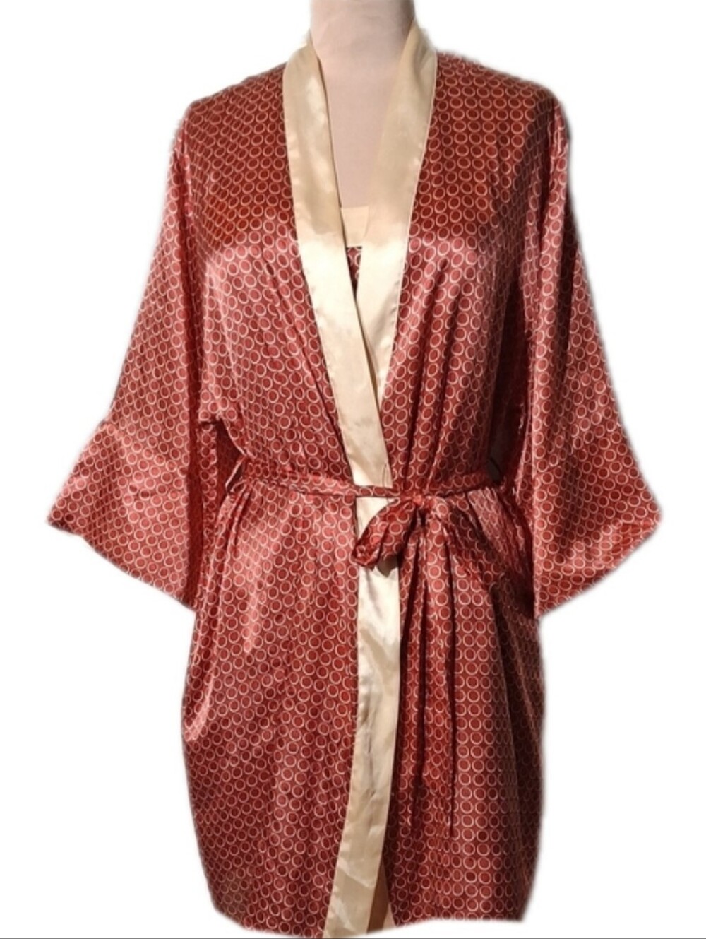 Jones New York Robe And Nightie Set.. Medium